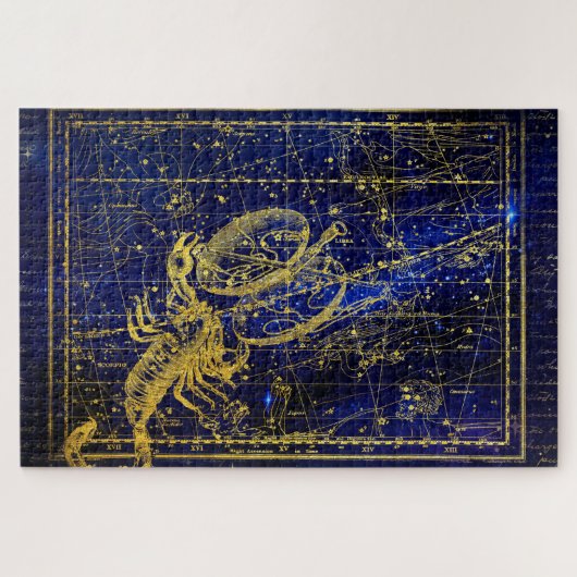 puzzle de constellation de scorpio (Horizontal)
