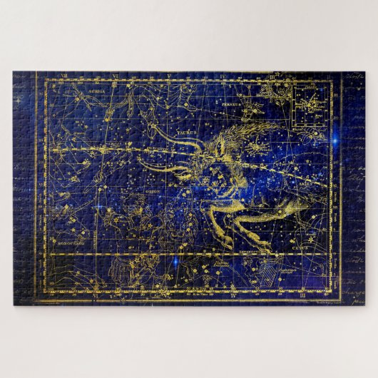 puzzle de constellation de taurus (Horizontal)