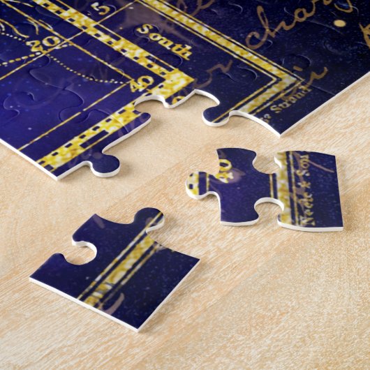 puzzle de constellation de taurus (Côté)