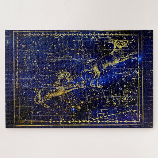 puzzle de constellation mineure leo (Horizontal)