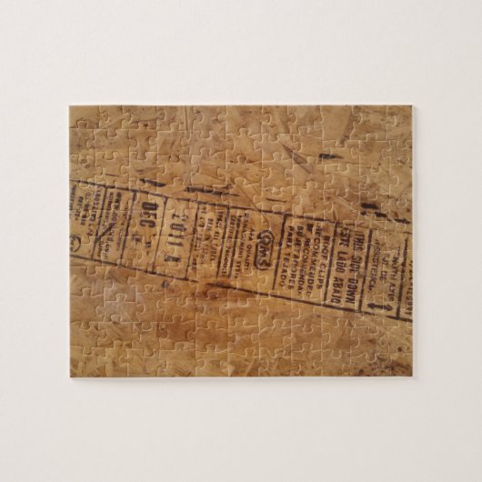 Puzzle de contreplaqué d'OSB (imprimé) (Horizontal)