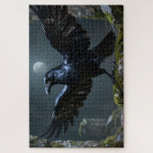 Puzzle de corbeau d'esprit celtique (Vertical)