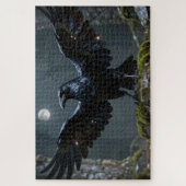 Puzzle de corbeau d'esprit celtique (Vertical)