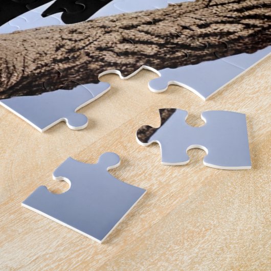 puzzle de corneille noire (Côté)