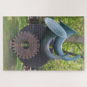 Puzzle de cornes et d'engrenages (Horizontal)