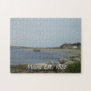 Puzzle de côte du Maine