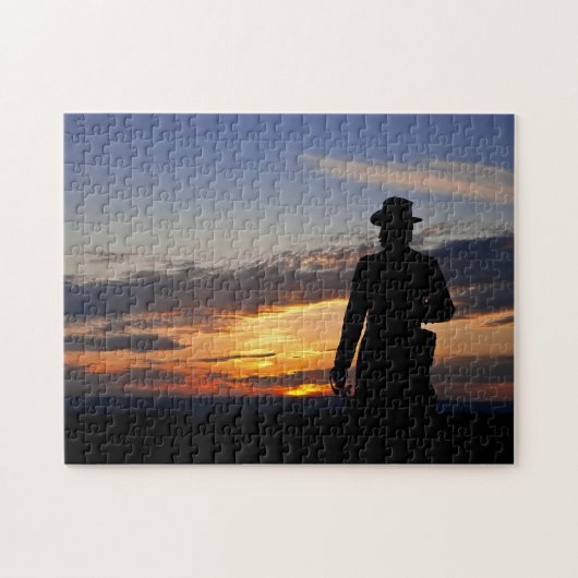 Puzzle de coucher du soleil de Gettysburg (Horizontal)