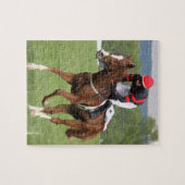 Puzzle de course de cheval de gazon (Horizontal)