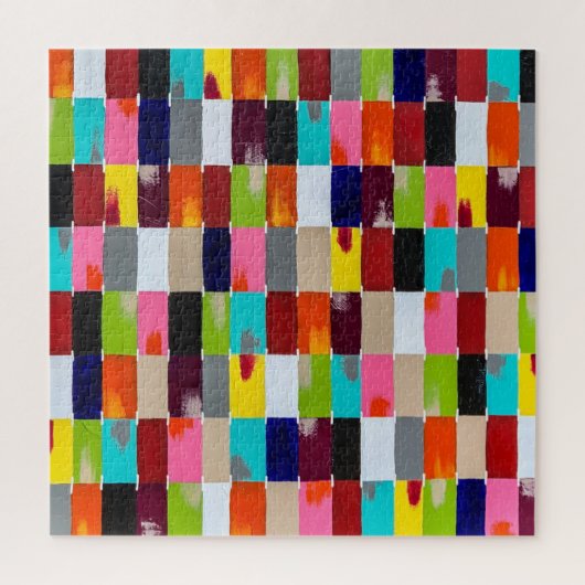 Puzzle de courtepoint moderne 20 x 20 (Vertical)