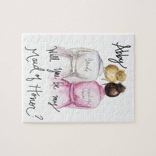 Puzzle de coutume de Bethany M (Horizontal)