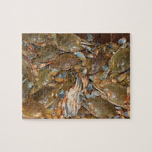 Puzzle de crabe bleu (Horizontal)