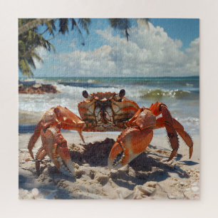 Puzzle de crabe de plage