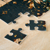 Puzzle de crâne de vache (Côté)