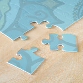 Puzzle de cuivre Imaginaire Mehndi (Côté)