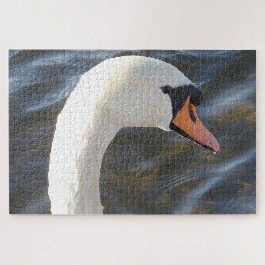 Puzzle de cygne blanc (Horizontal)