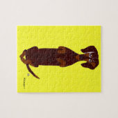 Puzzle de Dachshund Sidney (Horizontal)