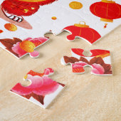Puzzle de danse du lion pour enfants (Côté)