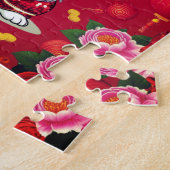 Puzzle de danse du lion pour enfants (Côté)