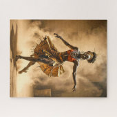 Puzzle de danseuse africaine (Horizontal)
