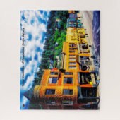 Puzzle de Deadwood Dakota du Sud (Vertical)