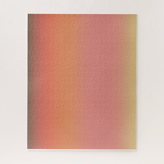 Puzzle de dégradé du coucher du soleil d'automne (Vertical)