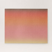 Puzzle de dégradé du coucher du soleil d'automne (Horizontal)