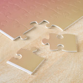 Puzzle de dégradé du coucher du soleil d'automne (Côté)