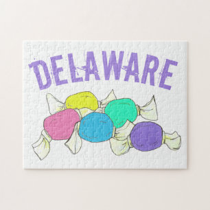 Puzzle DE Delaware Beach Salt Water Taffy Candy