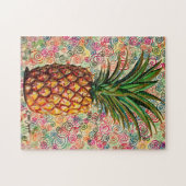 Puzzle de dessin d'ananas (Horizontal)