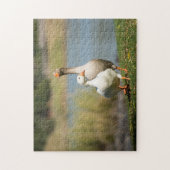 Puzzle de deux oies (Vertical)