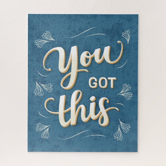 Puzzle de devis motivationnel (Vertical)