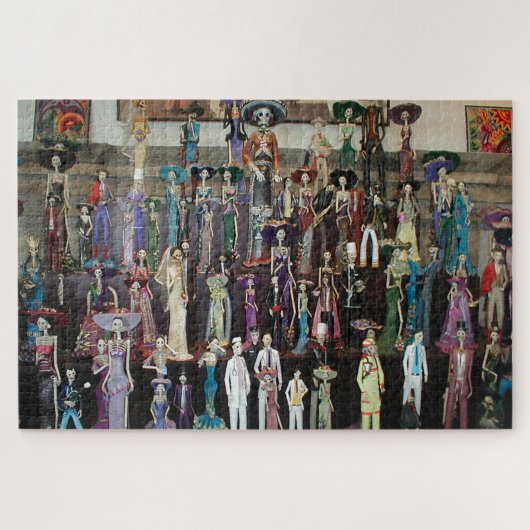 Puzzle de Día de Muertos (jour des morts) (Horizontal)