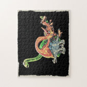 Puzzle de Dinosaur (Vertical)