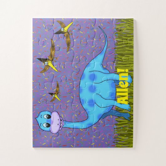 Puzzle de Dinosaur (Vertical)