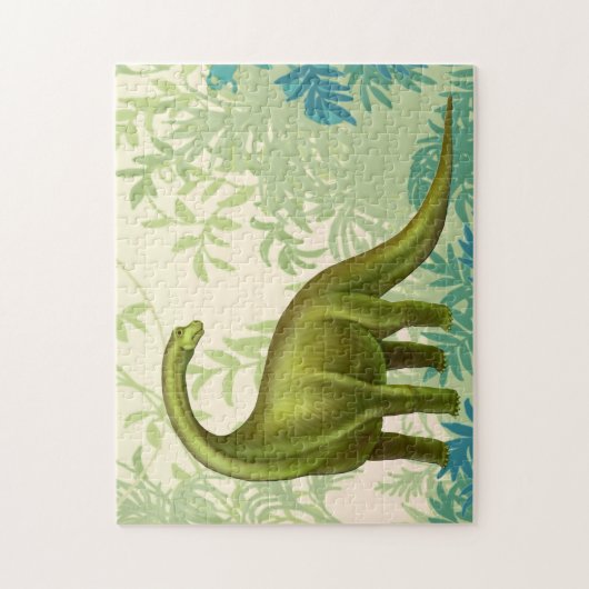 Puzzle de dinosaure de Brachiosaurus de (Vertical)