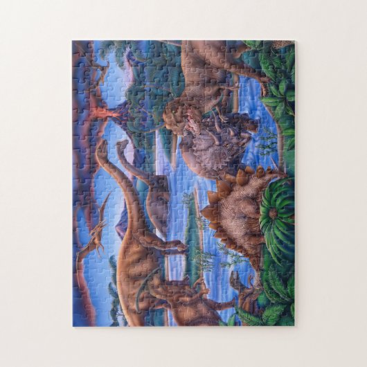 Puzzle de dinosaures (Vertical)
