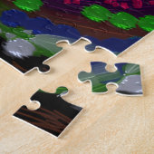 Puzzle de diverses couleurs sous la mer (Côté)