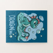Puzzle de dragon d'eau pour enfants (Horizontal)