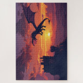 Puzzle de dragon gallois mythique (Vertical)