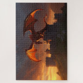 Puzzle de dragon gallois mythique (Vertical)