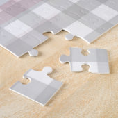 Puzzle de drapeau américain avec coeurs (Côté)