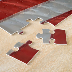 Puzzle de drapeau américain d'Eagle