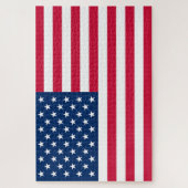 Puzzle de drapeau américain patriotique (Vertical)
