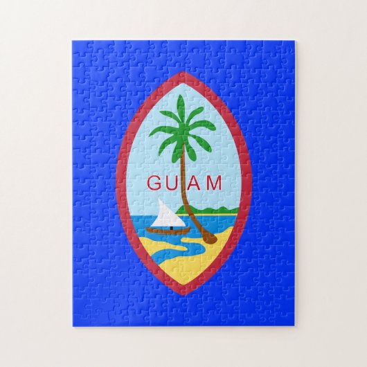 Puzzle de drapeau de la Guam (Vertical)