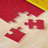 Puzzle de DRAPEAU de l'ESPAGNE (Côté)