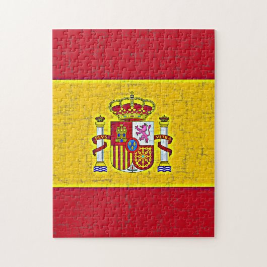 Puzzle de DRAPEAU de l'ESPAGNE (Vertical)