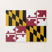 Puzzle de drapeau du Maryland (Horizontal)