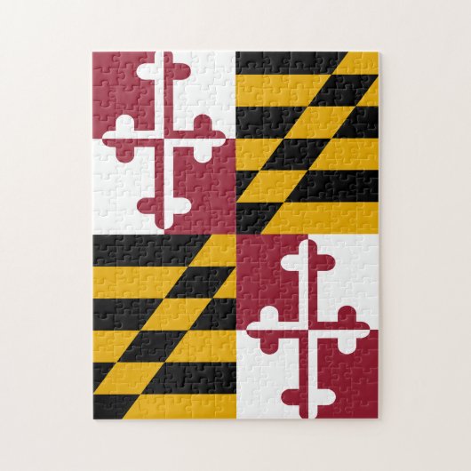 Puzzle de drapeau du Maryland (Vertical)