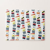 Puzzle de drapeaux nautiques (Horizontal)