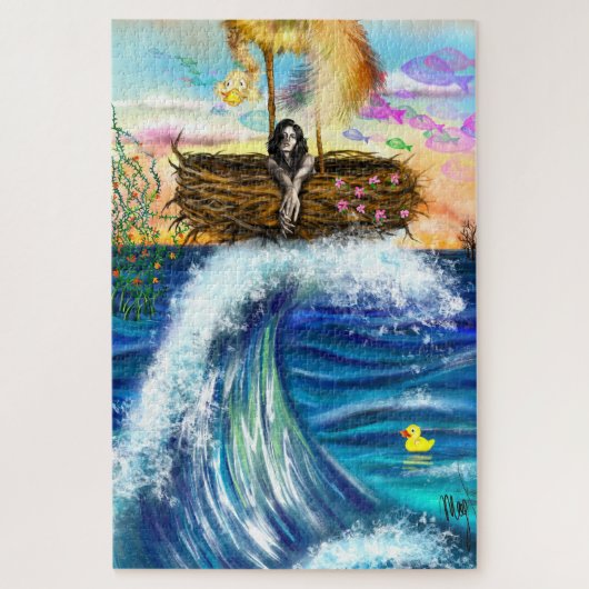 Puzzle de fantaisie amusant (Vertical)